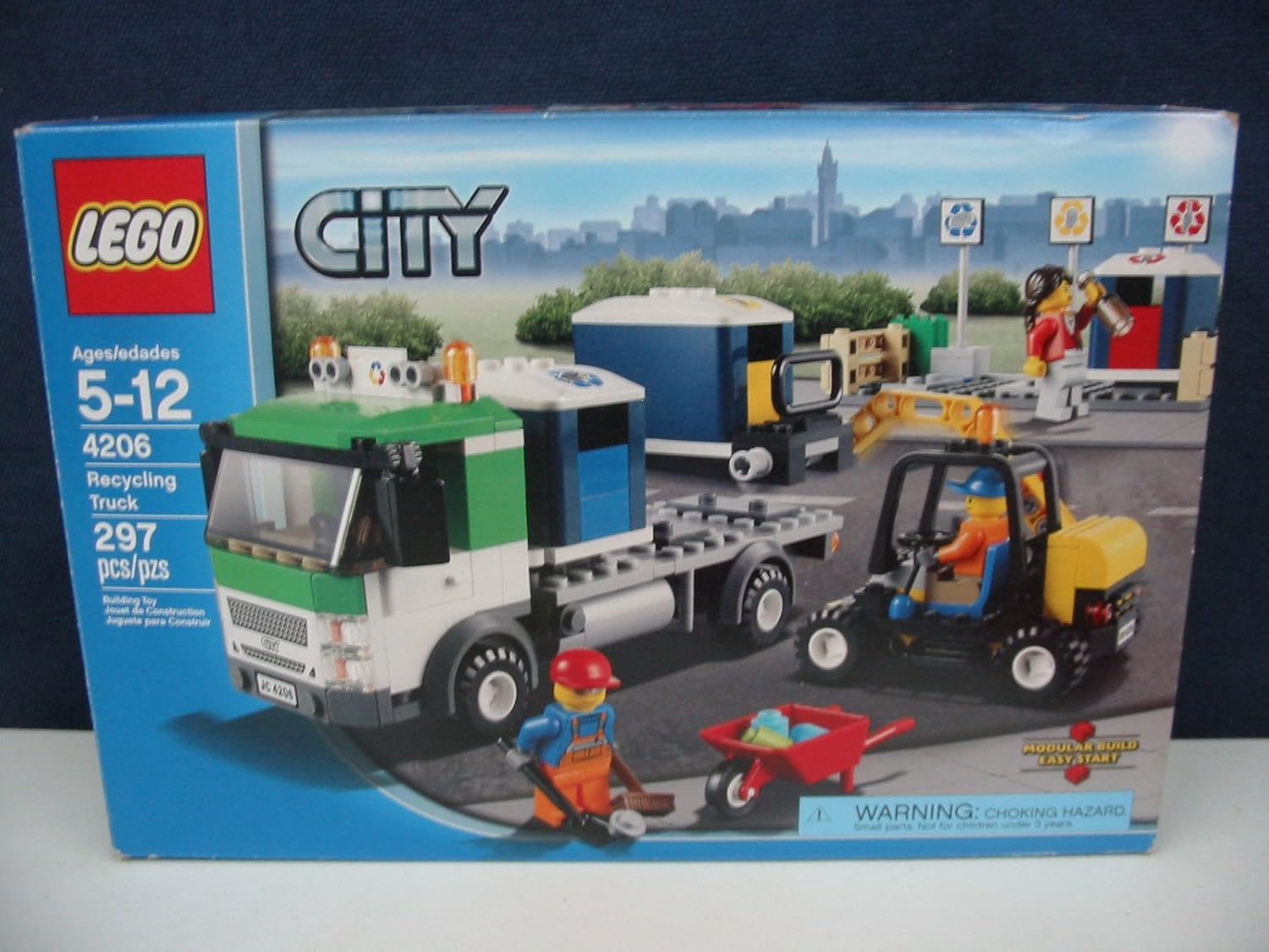 The 4206 LEGO CITY recycling truck is part of the list of all LEGO garbage and recycling truck sets ever released.