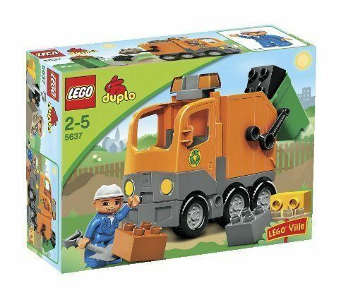 The 5637 LEGO DUPLO garbage truck is part of the list of all LEGO garbage and recycling truck sets ever released.